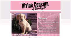 Desktop Screenshot of divineconsignboutique.com